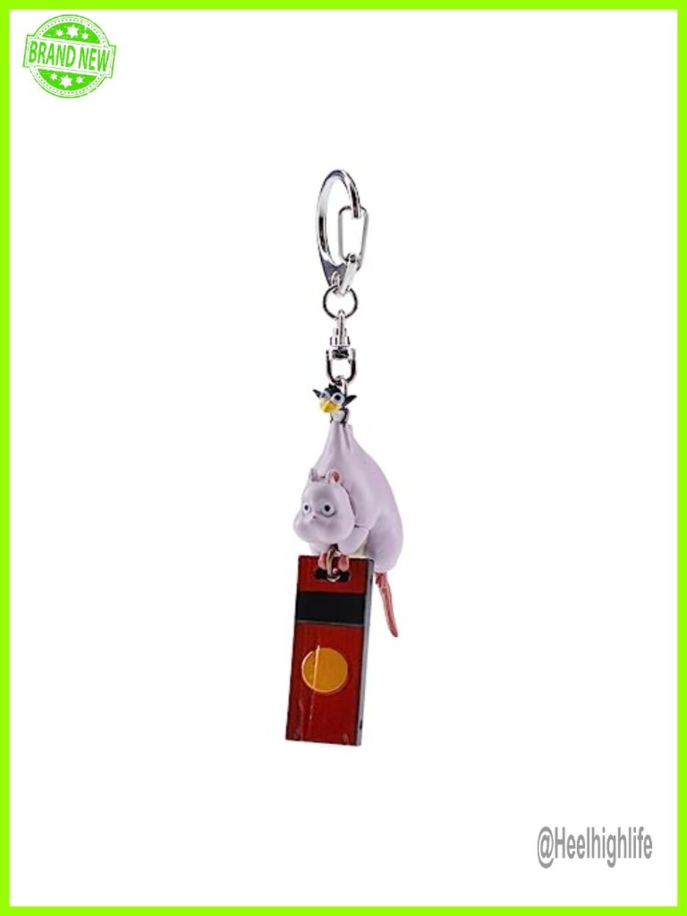 Studio Ghibli Spirited Away Boh Mouse & Fly Bird Keychain Bag Charm PVC